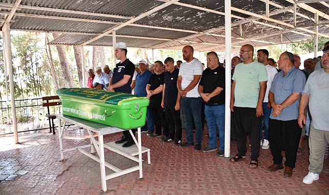 Kazada ölen işçi son yolculuğuna uğurlandı