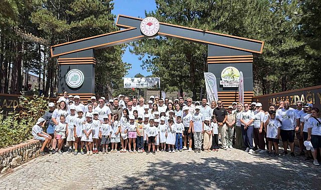 Kazdağları'nın eşsiz doğasında "Aile Kampı" düzenlendi