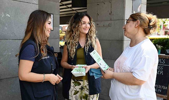 Kemer Belediyesi'nden esnafa sıfır atık bilgilendirmesi