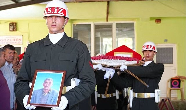 Kıbrıs Gazisi Hüseyin Temel son yolculuğuna uğurlandı