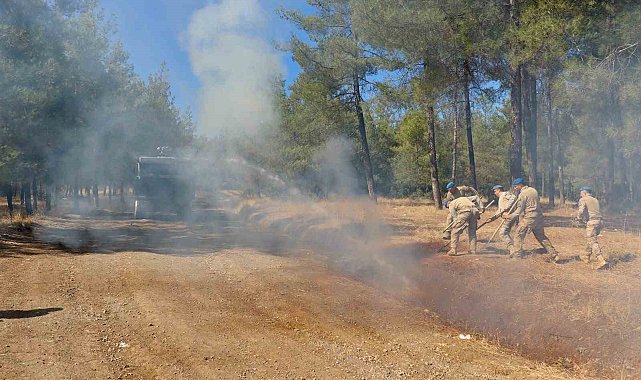 Kilis'te orman yangınlarına karşı devriyeler artırıldı