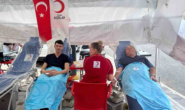 Kırklareli'de 'Mahallenin Gücü Kan Bağışıyla Büyür' kampanyası