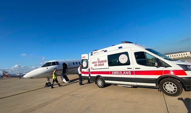 Kırklareli'nde örnek sağlık koordinasyonu: Ağır yaralı hasta hava ambulansıyla Ankara'ya sevk edildi