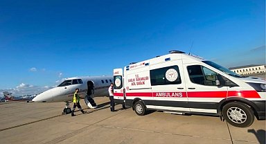 Kırklareli'nde örnek sağlık koordinasyonu: Ağır yaralı hasta hava ambulansıyla Ankara'ya sevk edildi