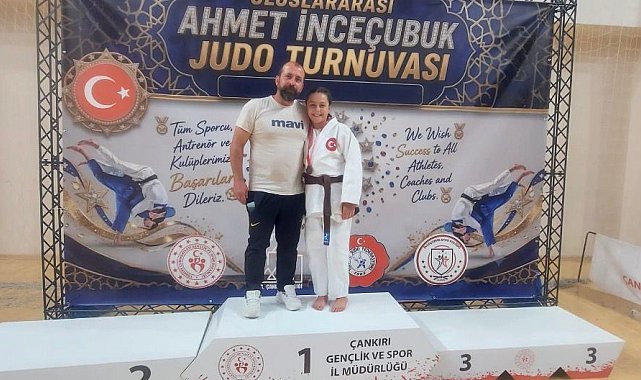 Kırklareli'ne Uluslararası Judo Turnuvası'nda bronz madalya