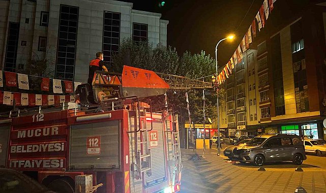 Kırşehir'de CHP'nin bayrak değişimi talebine itfaiyeden olumsuz yanıt