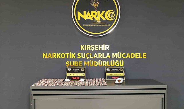 Kırşehir'de uyuşturucu operasyonu: 2 şüpheli tutuklandı