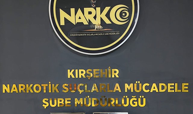 Kırşehir'de uyuşturucu operasyonu: 2 tutuklama
