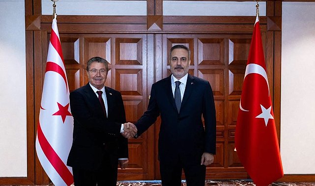 KKTC Başbakanı Üstel'den Bakan Fidan'a Kıbrıs açıklamaları nedeniyle teşekkür