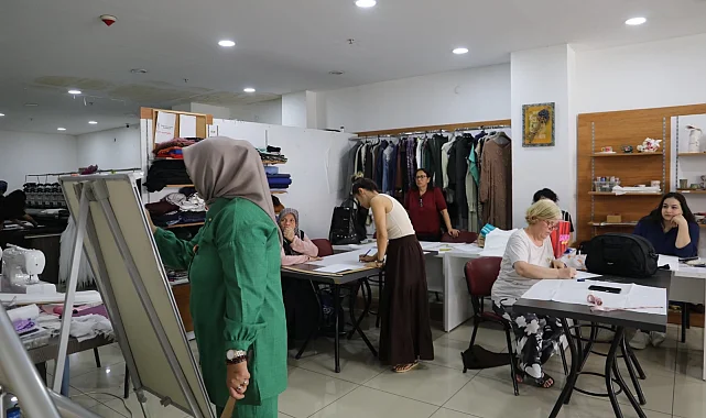 Kocaeli İzmit'te kadınlara yaz dönemi dikiş kursu
