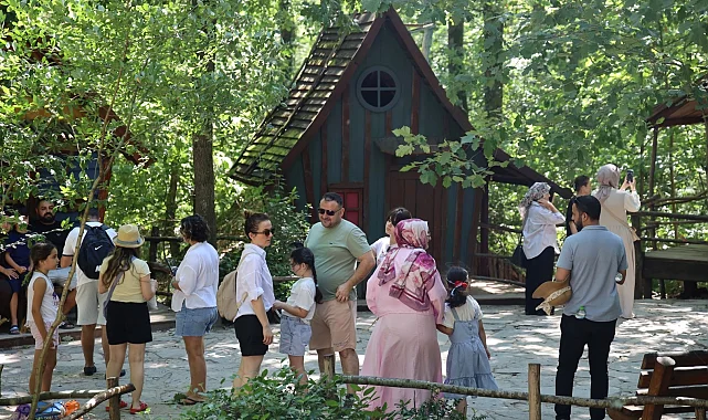 Kocaeli Ormanya'da ailelere doğayla iç içe deneyim