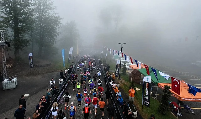 Kocaeli Ultra Trail organizasyonuna sporculardan tam not
