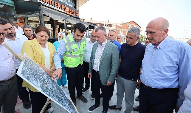 Kocaeli'de Başkan Büyükakın'dan Çayırova mesaisi