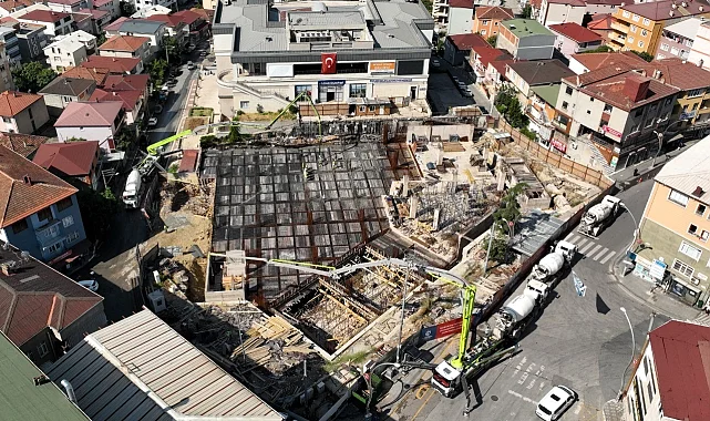 Kocaeli'de Dilovası Kent Meydanı hızlandı