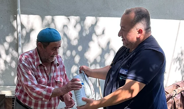Kocaeli'de dolu mağduru üreticiye destek