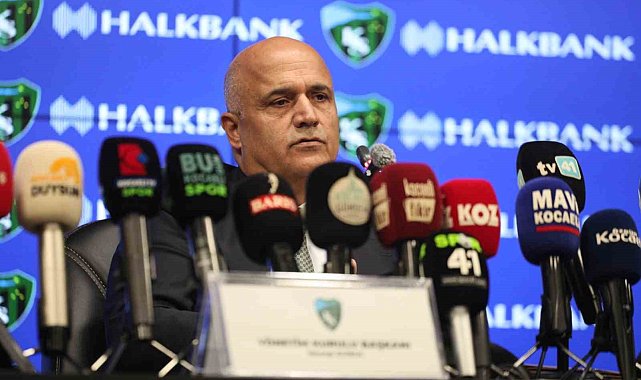 Kocaelispor Başkanı Durul'dan sanayicilere sitem: "Lafa gelince herkes Kocaelisporlu"