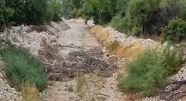 Kocaözü'ne sel böyle geldi