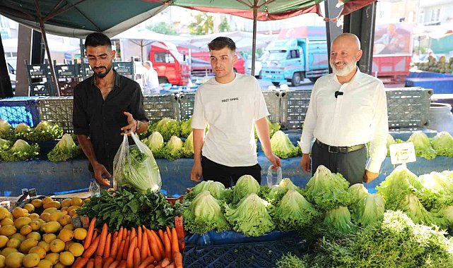 Kocasinan Zabıtasından pazarlarda sıkı denetim