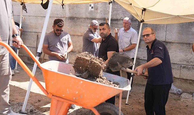 Konuralp Antik Kentte restorasyon öncesi son hazırlıklar