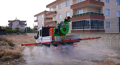 Konya Karatay'da haşereyle mücadele genişliyor