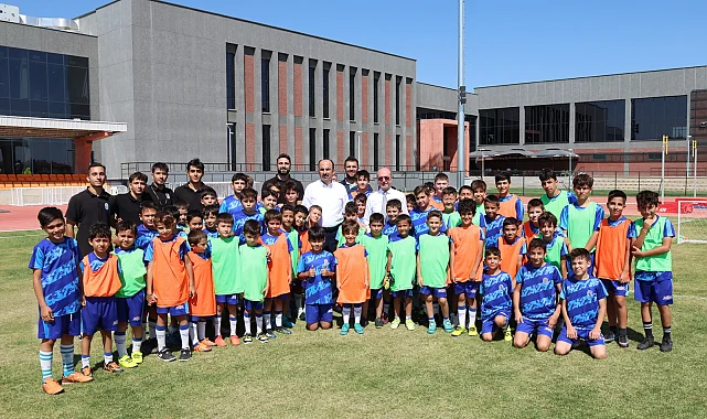 Konya Selçuklu'da minik sporculara ziyaret