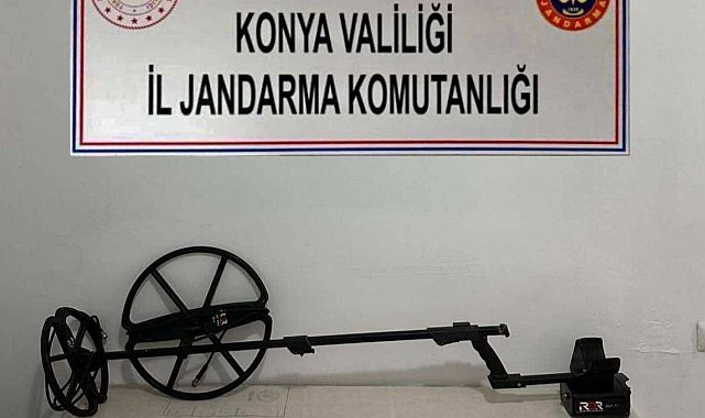 Konya'da 764 adet sikke ele geçirildi