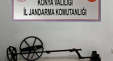Konya'da 764 adet sikke ele geçirildi