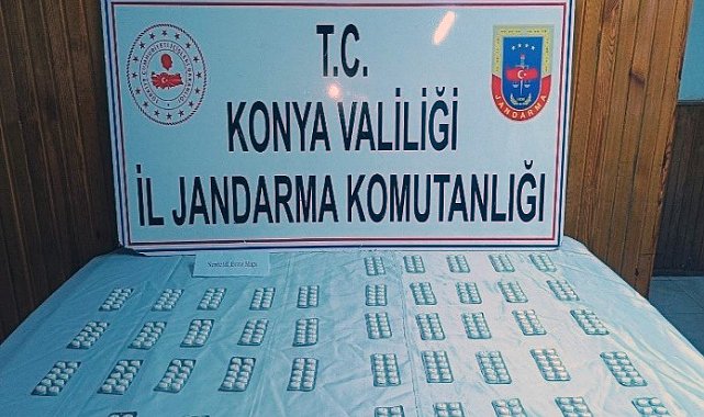 Konya'da jandarmadan 47 uyuşturucu operasyonu: 14 tutuklama