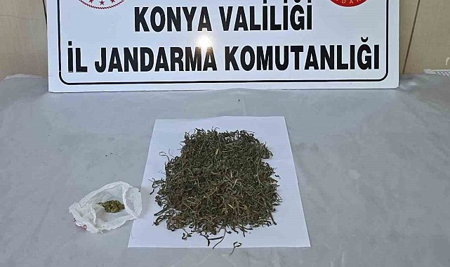 Konya'da jandarmadan uyuşturucu operasyonları: 4 tutuklama