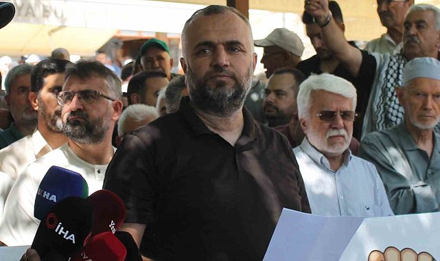 Konya'dan sınır kapısında bekletilen Filistin Konvoyu'na destek