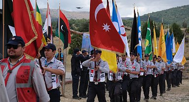 Konya'da İslam İzcileri Dostluk Kampı başladı