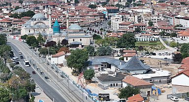 Konya'da Mevlevi Dergahı inşaatı yüzde 50 tamamlandı