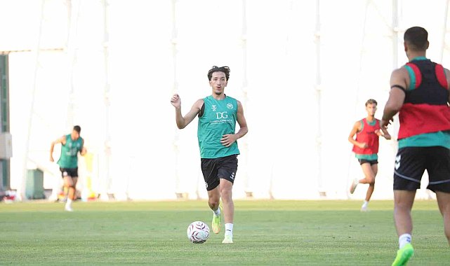 Konyaspor, Çaykur Rizespor maçı hazırlıklarını sürdürdü