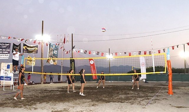 Köyceğiz'de 5. Geleneksel Ulusal Plaj Voleybolu Turnuvası başlıyor