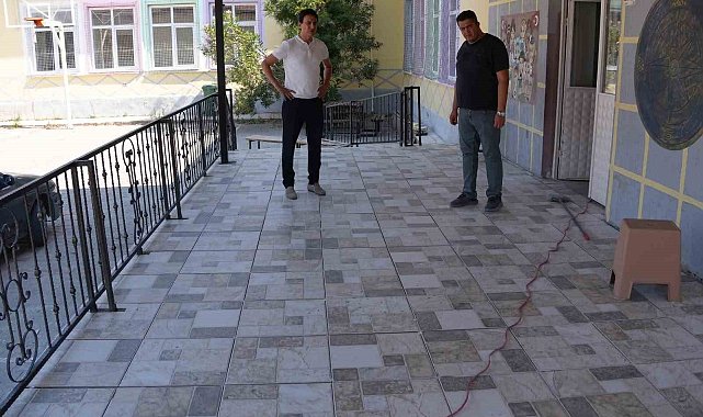 Köyceğiz'de okullarda hazırlık çalışmaları sürüyor