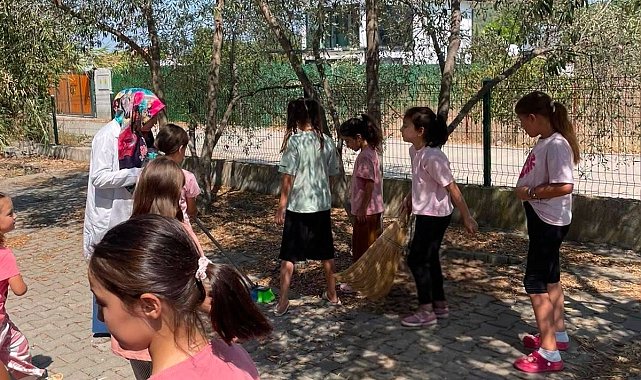 Köyceğiz'de Yaz Kur'an Kursu öğrencilerine 'çevre bilinci' semineri