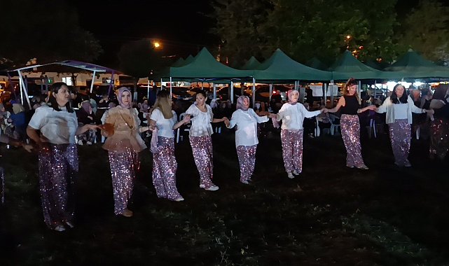 Köylü kadınlardan unutulmaz şalvar gecesi