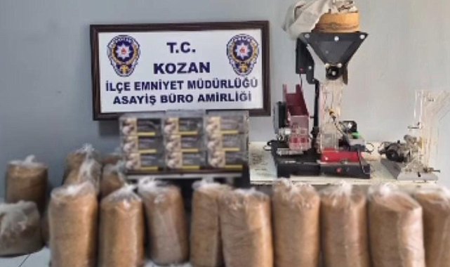 Kozan'da tütün operasyonu: 1 tutuklama