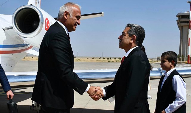 Kültür ve Turizm Bakanı Mehmet Nuri Ersoy Şırnak'ta