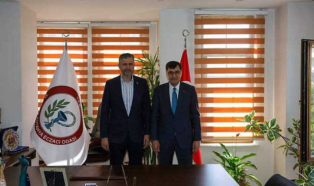 Kütahya Belediye Başkanı Kahveci'den Eczacı Odası'na ziyaret