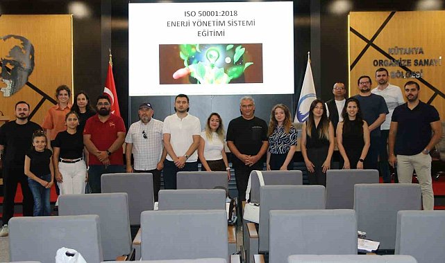 Kütahya OSB Akademi'de ISO 50001 eğitimi gerçekleştirildi