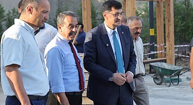 Kütahya Ulucami'deki çalışmalara Başkan Kahveci'den sıkı takip