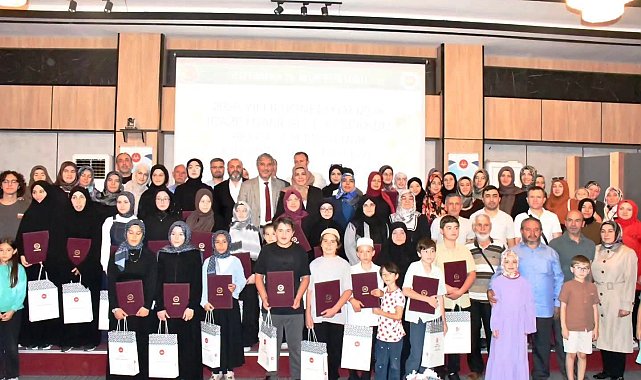 Kütahya'da 23 öğrenciye Hafızlık İcazetnamesi verildi