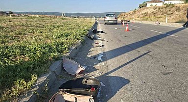 Kütahya'da otomobilin çarptığı elektrikli bisikletin sürücüsü hayatını kaybetti
