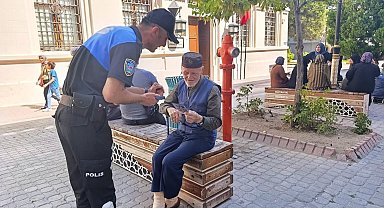 Kütahya'da Toplum Destekli Polislerden dolandırıcılık ve hırsızlık uyarısı