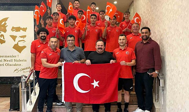 Kütahyalı Müdür, Avrupa'daki milli kafilenin başında