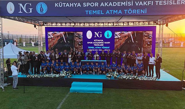 Kütahyaspor Akademisi Vakfı Sosyal Tesisleri'nin temeli atıldı