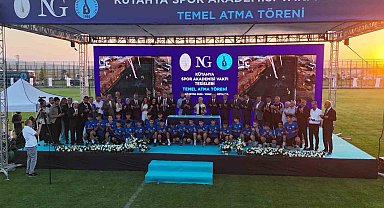 Kütahyaspor Akademisi Vakfı Sosyal Tesisleri'nin temeli atıldı