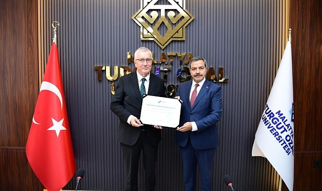 Malatya Turgut Özal Üniversitesi, Kurumsal Akreditasyon Belgesi'ni aldı