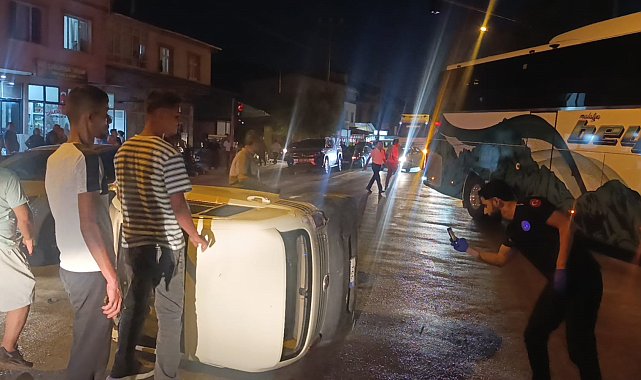 Malatya'da iki otomobil çarpıştı: 1 yaralı